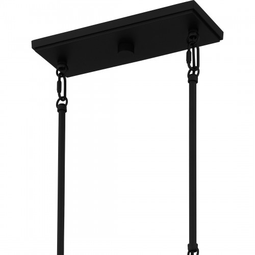 【QUOIZEL】アメリカ・デザイン照明 アウトドア シャンデリア 6灯「Thatcher」ブラック(W920×D290×H550mm)