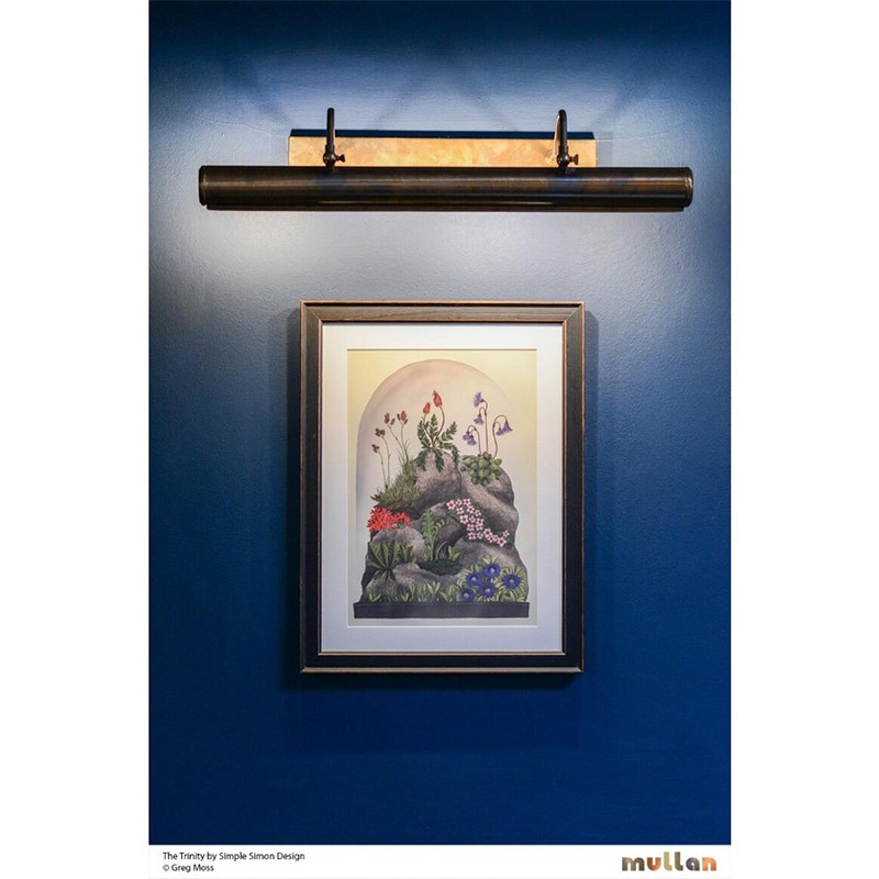 【Mullan】アイルランド「Dublin」ピクチャーウォールライト 4灯（W605×D200×H130mm)