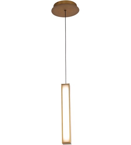 【Modern Forms】アメリカ・デザイン照明「Chaos」LED  エイジドブラス（W50×D50×H360mm）