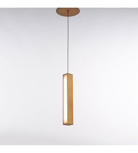 【Modern Forms】アメリカ・デザイン照明「Chaos」LED  エイジドブラス（W50×D50×H360mm）