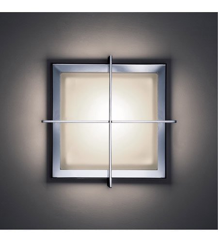 【Modern Forms】アメリカ・デザイン照明シーリングライト「Razor」 LED ステンレススチール(W401×D401×H83mm)