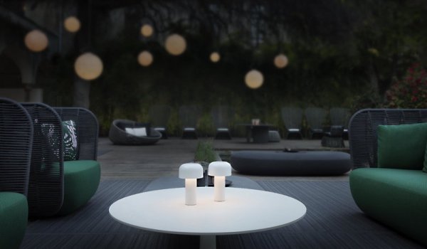 Flos】「Bellhop table lamp, grey」デザイン照明テーブルランプ 