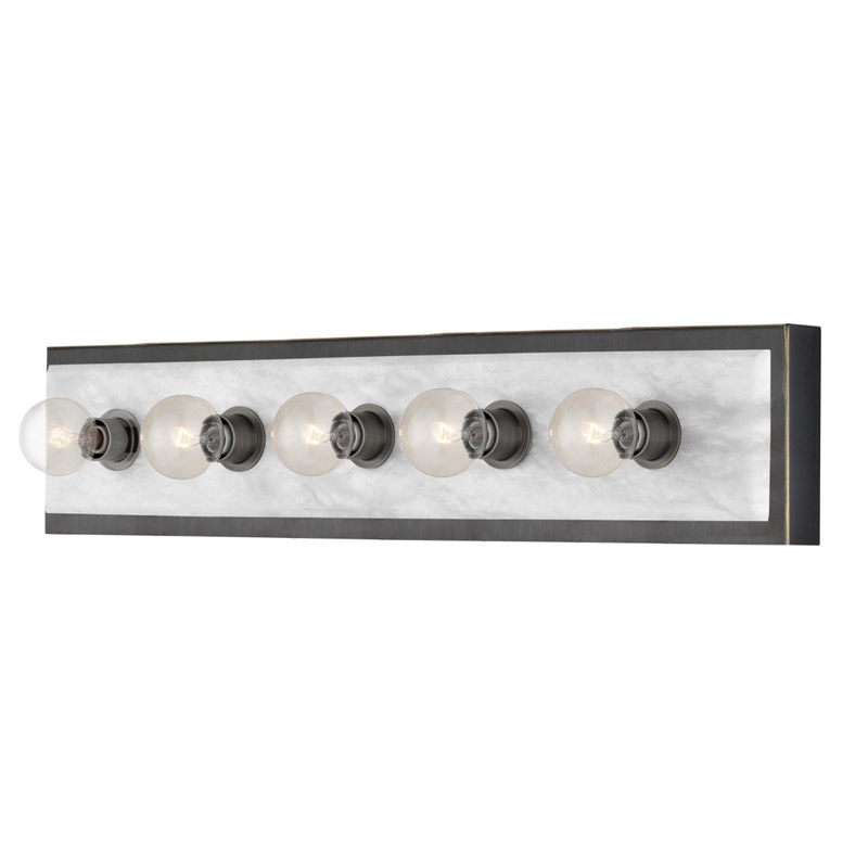 【CURREY】アメリカ・ウォールライト 5灯「Berdine」ブロンズ（W127×D70×H635mm）