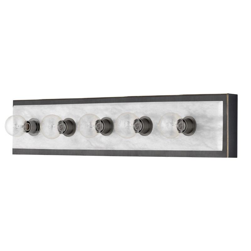 【CURREY】アメリカ・ウォールライト 5灯「Berdine」ブロンズ（W127×D70×H635mm）