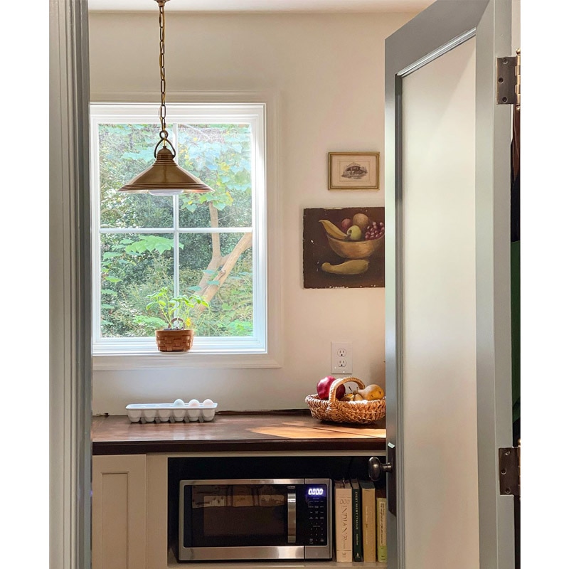 【CURREY】アメリカ・ペンダントライト 1灯「Weybright」アンティークゴールド(φ349×H215mm)