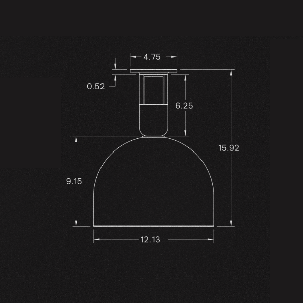 【ALLIED MAKER】 アメリカ・インテリア照明「Aria 12