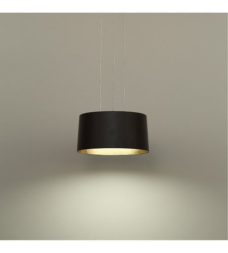 【Modern Forms】アメリカ・デザイン照明「Marimba」　LED  ブラック（Φ200×H104mm）