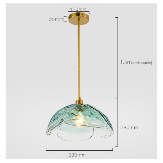 法人様・店舗様限定】LEDペンダントライト ブルー/グリーン/ピンク