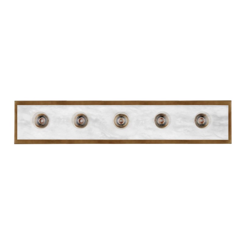 【CURREY】アメリカ・ウォールライト 5灯「Berdine」アンティークゴールド（W127×D70×H635mm）