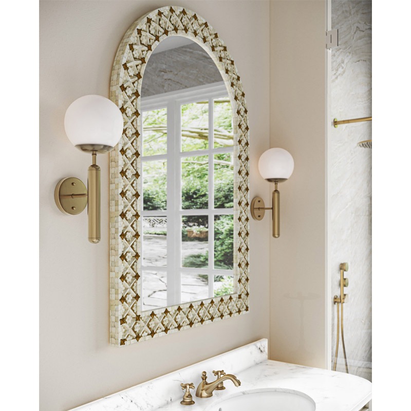 【CURREY】アメリカ・ウォールライト 1灯「Barbican」ゴールド(W165×D190×H430mm)