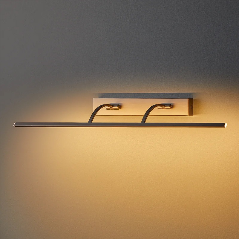 【Pooky】イギリス・デザイン照明「blake-larger」ピクチャーライト ブロンズ（W755×D160mm）