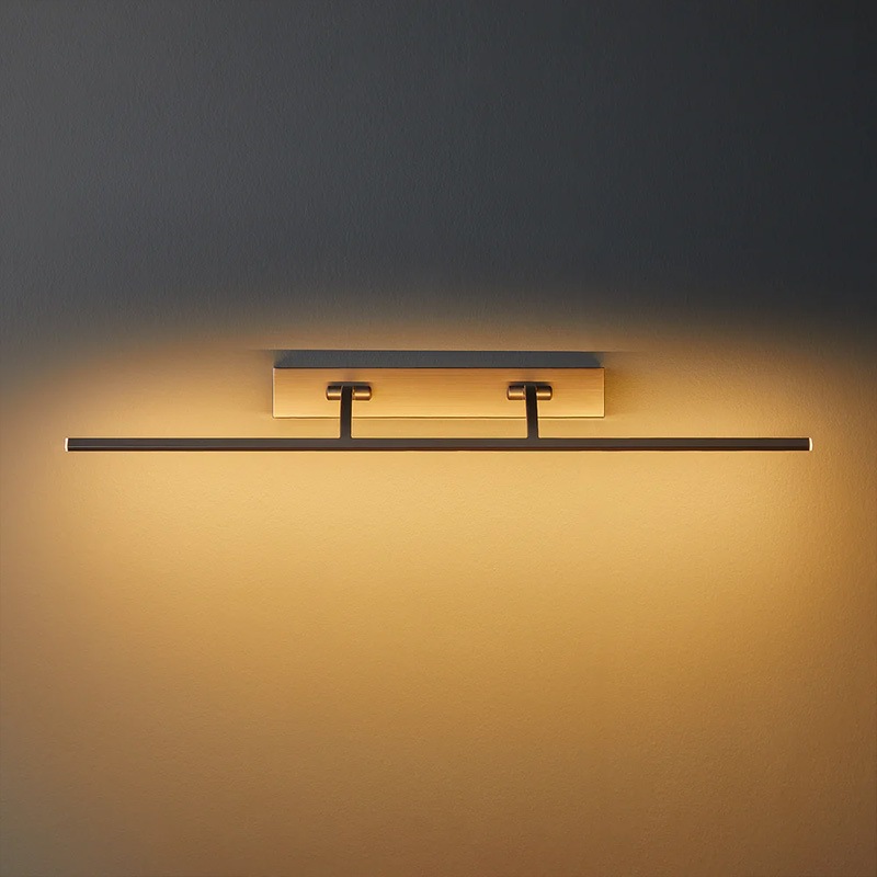 【Pooky】イギリス・デザイン照明「blake-larger」ピクチャーライト ブロンズ（W755×D160mm）