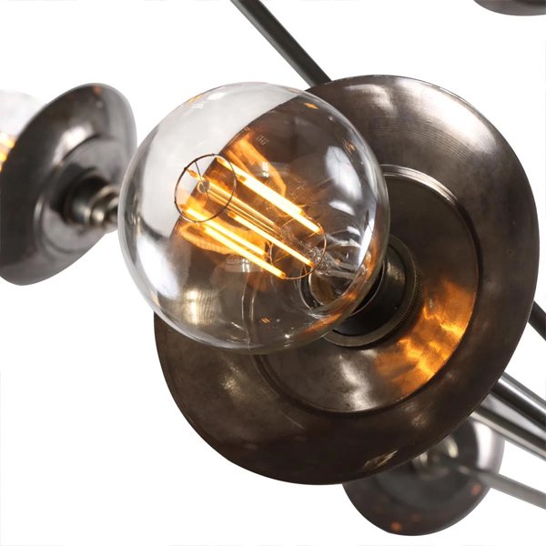 【Mullan】アイルランド・「TOKYO SPUTNIK」シャンデリア29灯(W1100×H1200mm)*