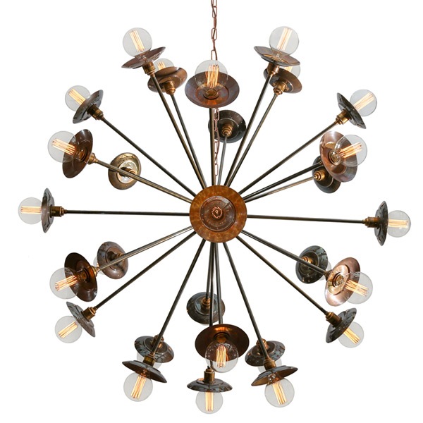【Mullan】アイルランド「TOKYO SPUTNIK」スプートニクシャンデリア29灯(D1100×H1200mm)