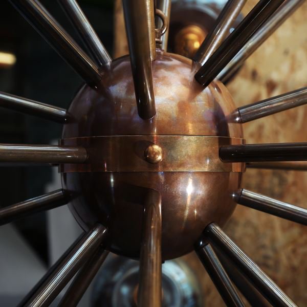 【Mullan】アイルランド・「TOKYO SPUTNIK」シャンデリア29灯(W1100×H1200mm)*