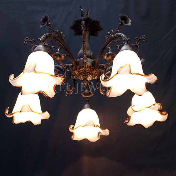 シャンデリア 5灯 (Φ580×H720mm)