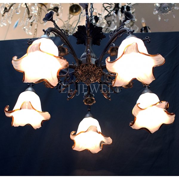 シャンデリア 5灯 (Φ580×H720mm)