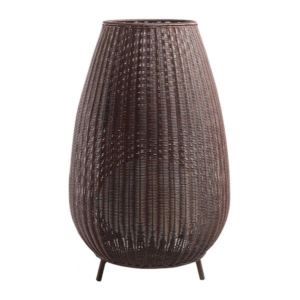 【Bover】 スペイン・アウトドア インテリア照明「Amphora 03」Brown (Φ890×H1370mm)