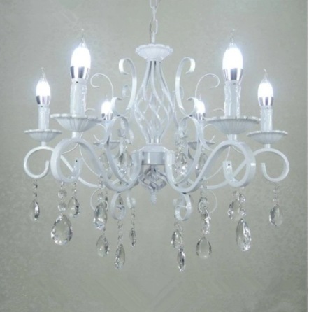 【DMAIKAOTIN】クリスタルシャンデリア 3／5／6灯 ホワイト