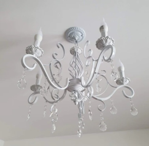 【DMAIKAOTIN】クリスタルシャンデリア 3／5／6灯 ホワイト