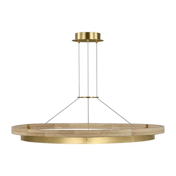【TECH LIGHTING】アメリカ・モダン照明 ペンダントライト　「Grace 48 Chandelier」LED照明 ゴールド／ブラウン（Φ1220×H97mm）