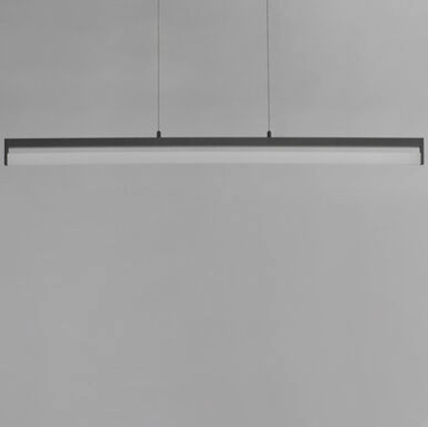 【ET2】アメリカ・シーリングペンダントライト「Crossbar」ブラック（W1524×D32×H96mm）