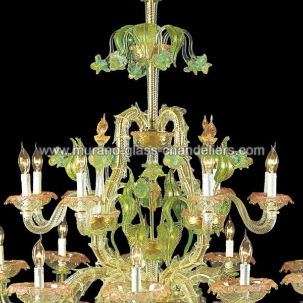 MURANO GLASS CHANDELIERS】イタリア・ヴェネチアンガラスシャンデリア