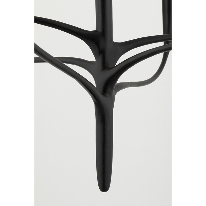 【HUDSON VALLEY】アメリカ・デザイン照明 シャンデリア「LABRA」6灯 ブラック（φ940×H470mm）