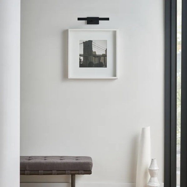 【TECH LIGHTING】アメリカ・ウォールライト「Dessau 12 Picture Light」ブラック(W326×D219×H77mm)