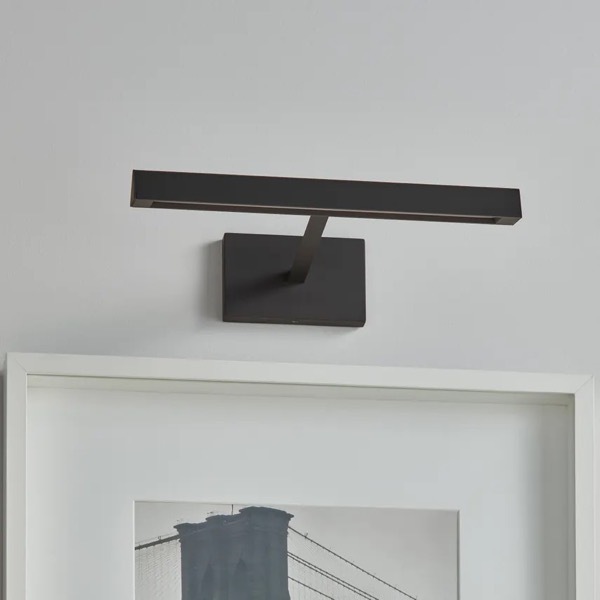 【TECH LIGHTING】アメリカ・ウォールライト「Dessau 12 Picture Light」ブラック(W326×D219×H77mm)