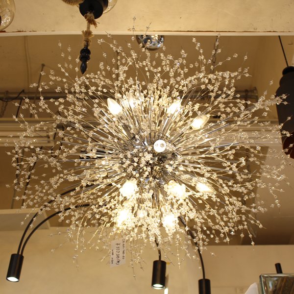【LA LUCE】デザインシャンデリア16灯（W1000×H600mm）