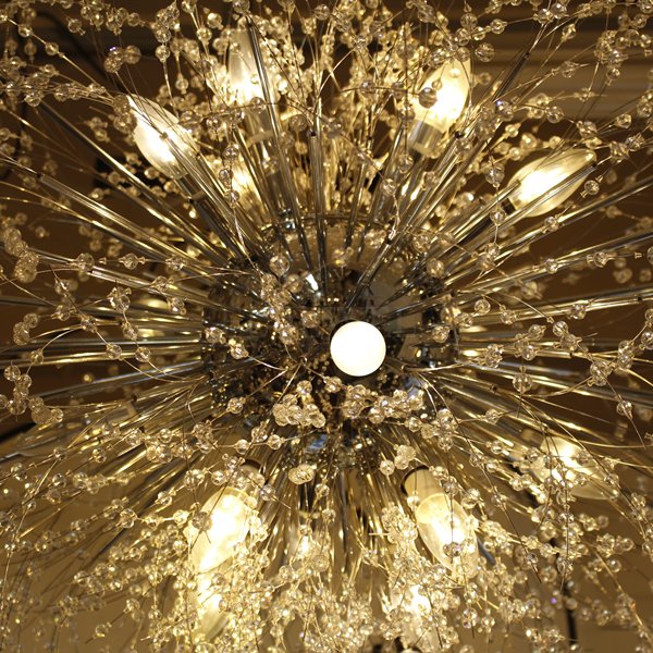 【LA LUCE】デザインシャンデリア16灯（W1000×H600mm）