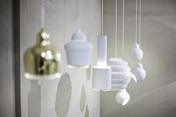 Artek】「Aalto pendant A338 Bilberry, white」デザイン照明