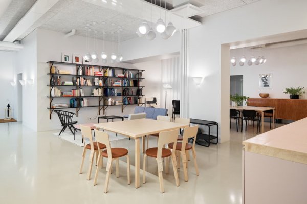 Artek】「Aalto pendant A338 Bilberry, white」デザイン照明