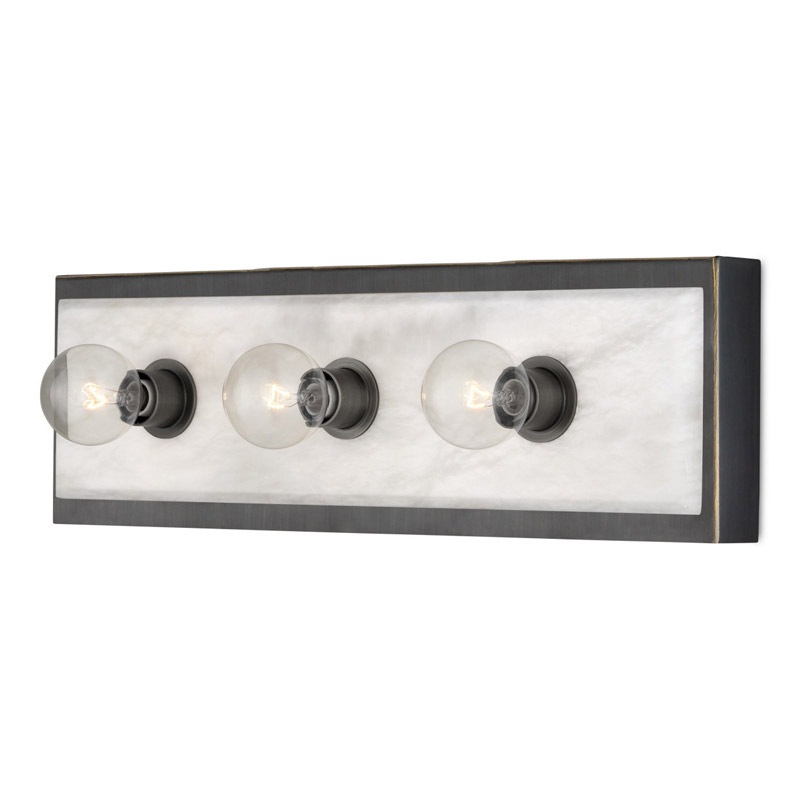 【CURREY】アメリカ・ウォールライト 3灯「Berdine」ブロンズ（W127×D70×H406mm）