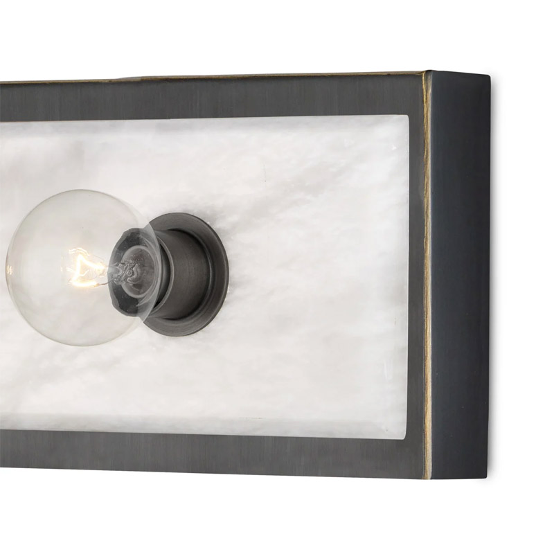 【CURREY】アメリカ・ウォールライト 3灯「Berdine」ブロンズ（W127×D70×H406mm）