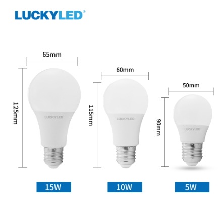 【Luckyled】 【LED電球】エジソンバルブLED (赤外線リモコン電球)（5W）※調光対応