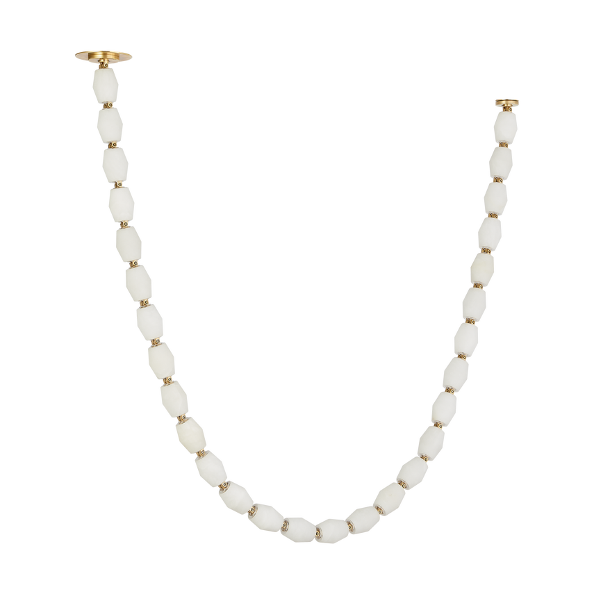 【TECH LIGHTING】アメリカ・モダン照明 ペンダントライト「Collier Alabaster 84 Chandelier」LED照明 ゴールド（W50.8×H2362.2mm）