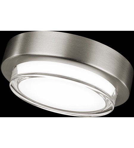 【Modern Forms】アメリカ・デザイン照明シーリングライト「Kind」 LED ブラッシュドニッケル(Φ203×H50mm)