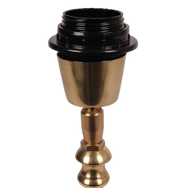 【1台在庫限り】【Dutch Style】オランダ-アンティーク調テーブルランプ ピンク(φ180×H390mm)