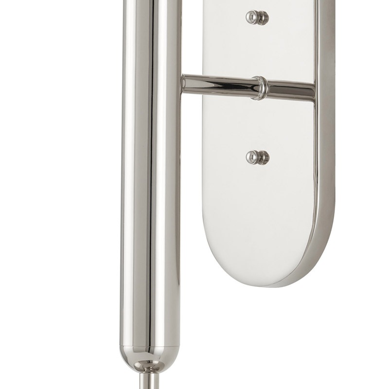 【CURREY】アメリカ・ウォールライト 2灯「Barbican」クローム（W165×D190×H760mm）