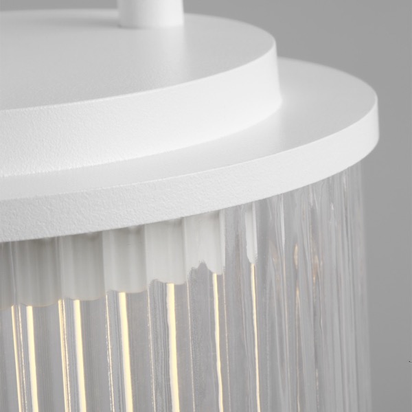 【TECH LIGHTING】アメリカ・テーブルライト「Tawa Accent Rechargeable Table Lamp」ホワイト（W115×D115×H280mm）
