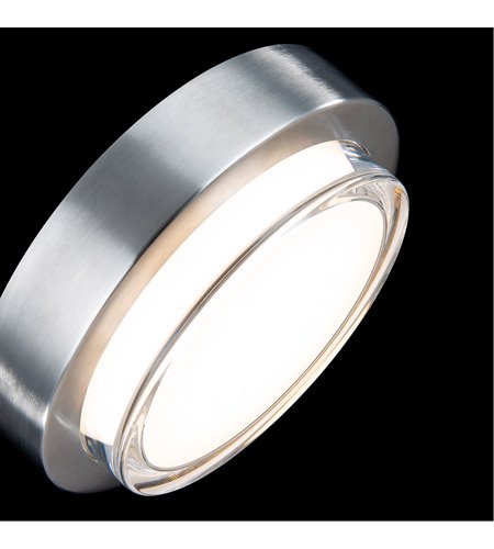 【Modern Forms】アメリカ・デザイン照明シーリングライト「Kind」 LED  ステンレススチール（Φ203×H50mm）