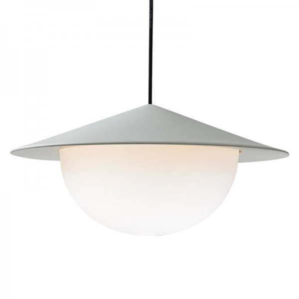 【AGO】「Alley pendant, large, grey」デザイン照明ペンダントライト グレー(Φ340×H158mm)
