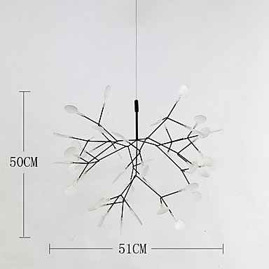 デザイン照明「メープルシード」ブラック（W510×H500mm）