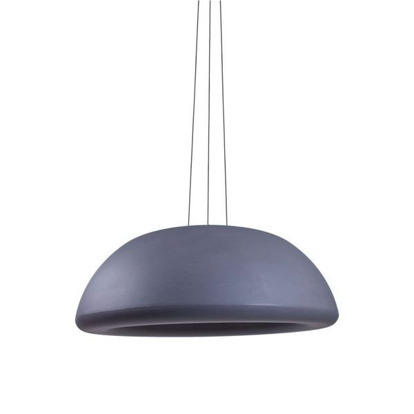 【MARETTI】オランダ・シェードペンダントライト「SATURDAY」1灯  GRAY（φ900×H300mm）