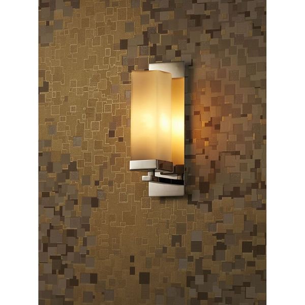 【MARETTI】オランダ・シェードウォールライト「LUCERNA」1灯 CHROME(W75×D106×H250mm)