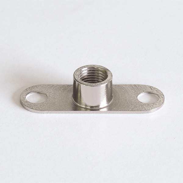 【国内メーカー】デザイン照明「muni」照明部材・フラットマウント　シルバー（φ55×H11mm）【業販対象外】