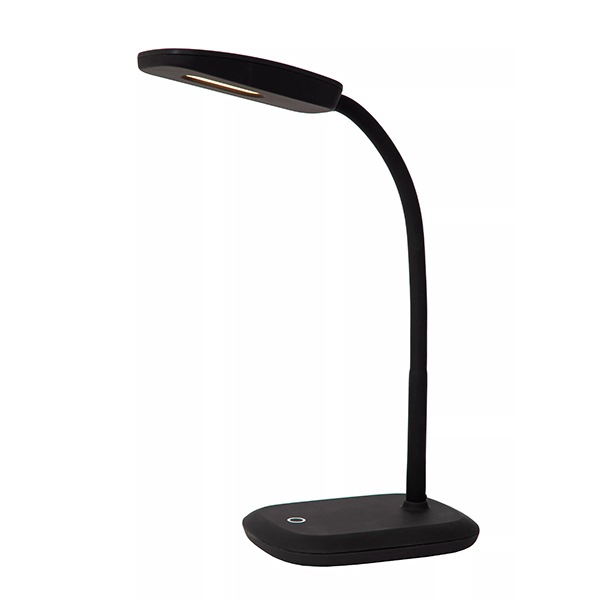 【LUCIDE】ベルギー デザイン照明 テーブルライト「TESSA」Black（W150×H450×D110mm）