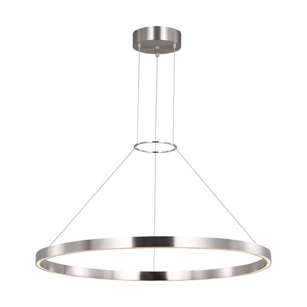 【TECH LIGHTING】アメリカ・モダン照明 ペンダントライト　「Fiama 30 Suspension」LED照明 シルバー（Φ762×H39mm）